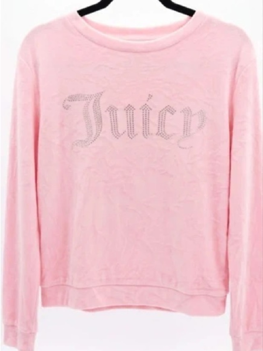 Juicy Couture NWT Classic Velour Crew Neck Sweatshirt